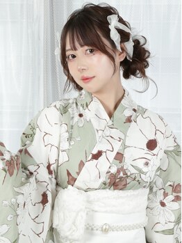 セットサロンエース(Set salon Ace)の写真/【花火大会/結婚式/前撮り/成人式/七五三★朝6時~可能】訪問着/振袖/袴/浴衣着付♪浴衣レンタルも<Ace>で☆