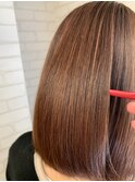 髪質改善　プレミアムカラー　おさまるボブ@田代6/4