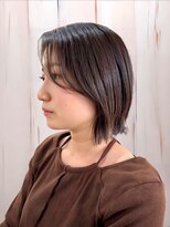 ウォーターリリー(Water Lily)&nbsp;柔らかく締まる、コンパクト切りっぱなし外ハネボブ