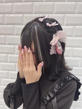 リルミー ミュエナ 大須 矢場町(Lilme myuena) ボブでも可愛い!*あみたらしヘア*新井