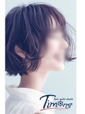 シースル前髪×ナチュラルブラウンで軽やかなツヤでこなれ感