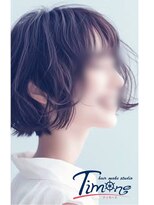 ティモーネ(Timone) シースル前髪×ナチュラルブラウンで軽やかなツヤでこなれ感