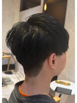 アテーサ 赤羽店(ATTESA)&nbsp;シャドウパーマ/メンズマッシュ/ブルーブラック/赤羽/赤羽岩淵