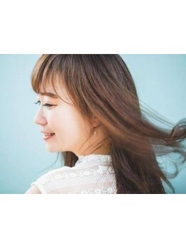 予約多数の人気メニュー♪自然由来成分配合のオーガニックカラーで艶やかな仕上がりに♪