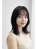 【西梅田堂島】大人可愛い外ハネミディ