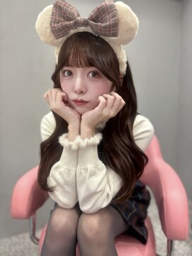 ボタン シブヤ(VOTAN SHIBUYA) モーヴブラウン/韓国ヘア/渋谷/レイヤー/顔まわり