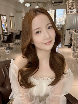 フォルテ 表参道店(FORTE) 【フォルテ千鶴】透明感カラー/ココアベージュ/小顔カット