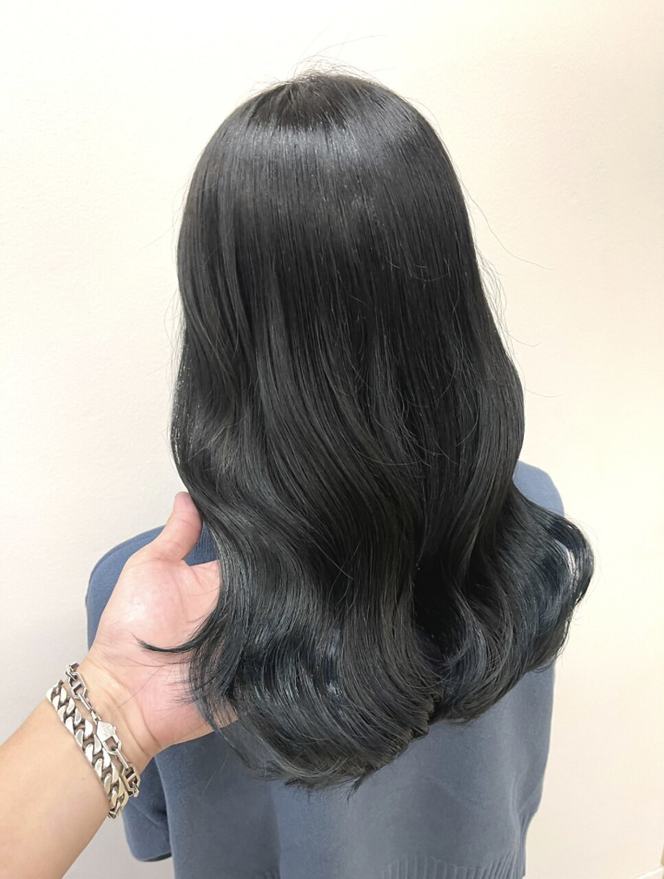 シルク バイ ルカ(SilQ by Luca)&nbsp;【次回カラーカラーを邪魔しない】ブルーブラック