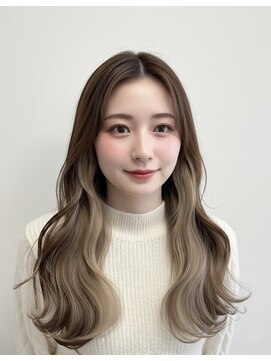 エテバイリリア(ete by LILIA.) インナーカラー/イヤリングカラー/ミルクティーベージュ