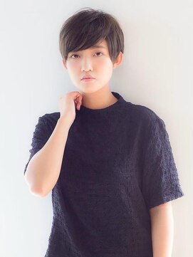 コンティロミー(CONTI ROMMY.) 丸みショートココアブラウンサイドバング本厚木◎20代～50代