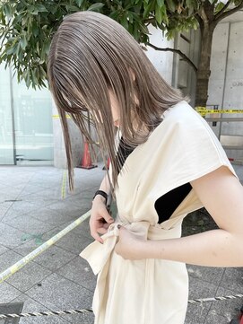 ケンジ 横浜(KENJE) オリーブグレージュ/ミルクティーベージュ/ダブルカラー