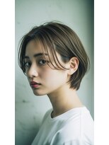 ライクバイコトナ 越谷(RIKE by kotona)&nbsp;ショートボブ髪型20代30代40代50代前髪あり前髪なし面長丸顔越谷