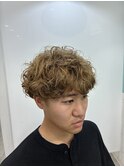 ハイトーンプードルパーマ