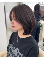 ネモネ バイ ミリー 梅田茶屋町(nemone by milly)&nbsp;【梅田茶屋町】韓国レイヤーボブ×アッシュブラウン