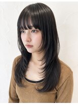 キャンパス(CANPUS)&nbsp;【藤枝エリア】透け感ブラックの韓国風レイヤー