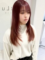 リル 四条河原町(LiLu)&nbsp;ミディアムレイヤーくびれレイヤー外ハネミディアム小顔レイヤー
