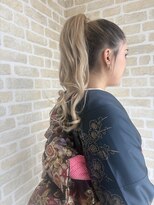 ピカソ フォルティ(picasso forti)&nbsp;ポニーテールアレンジ