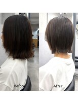 ヘアサロン ドットプラス 町田店(dot. plus) 【フジタアヤコ】伸ばしかけボブ