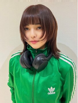 サーカス 町田(circus) ワンホンレイヤー/ミルクティーブロンド/ダークブルー/町田