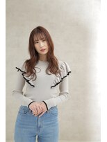 フィールエー 南吉成店(feel.a)&nbsp;セミウェットウェーブ/小顔/アプリコットベージュカラー