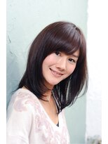 ヘアーラウンジ エゴ(Hair Lounge EGO)&nbsp;30・40代 レイヤーウルフ　ストレートパーマで小顔効果 EGO