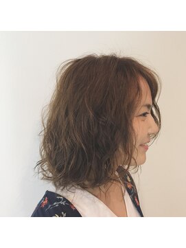 アッドランプ ヘアー 則武店(add Lamp hair) ミディアムボブ