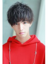 リップス 表参道店(LIPPS)&nbsp;ふわぼさ質感【ハロルドマッシュ】サイドパートマッシュ