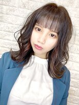 フラップ(FLAP)&nbsp;★韓国風★ナチュ可愛ゆるふわセミディインナーカラー