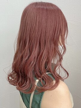 キラ 渋谷(KILLA) ピンクカラー　くすみピンク　オレンジカラー　【榎園由美】