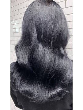 ジーナ 船橋(Zina) 小顔セミウェットウェーブピンクベージュハイライトカラー