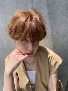 ビヨウシツ ポスタ オレンジュふわふわマッシュ　正木ゆかり