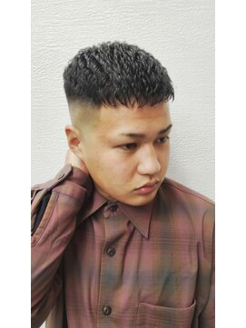 トバ(TOBA) 濡れパン/スキンフェード