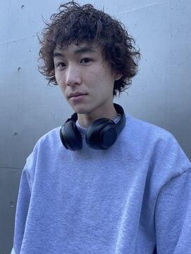 エアー 青山(AIR) メンズハードパーマスタイル