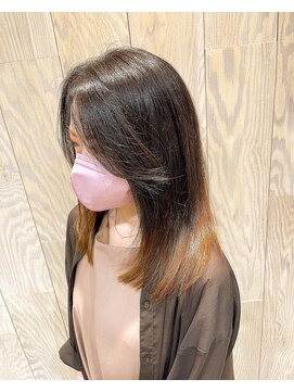 ヘアートゥリース 武蔵小杉店(hair trees) グラデカラー×髪質改善トリートメント