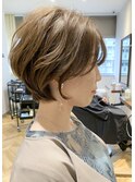 大人美人ショート/動きのあるショートボブ/ショートヘア