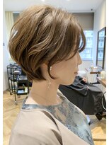 ロンドブルーム 天神大名店(Lond Bloom) 大人美人ショート/動きのあるショートボブ/ショートヘア