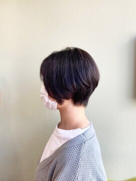 ライフヘアデザイン(Life hair design) 黒髪でもやわらかいショートボブ