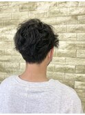 クセ毛風パーマ