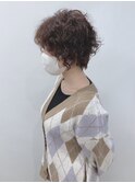 【松戸 岩口】強めパーマ束感マッシュショート