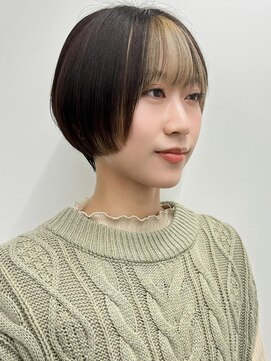 エアー 横浜(AIR) 【長谷川】モードヘアマッシュインナーカラー