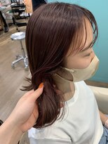 リーホリエ(Lee Horie)&nbsp;【mio】ピンクブラウン×インナーピンク