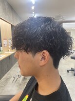 ニアウ 伊勢崎連取店(Niau)&nbsp;メンズマッシュツイストスパイラルパーマ