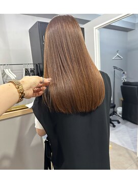 カミエ(kamie) ＊ブリーチなしダブルカラー ベージュ  髪質改善カラー 三宮