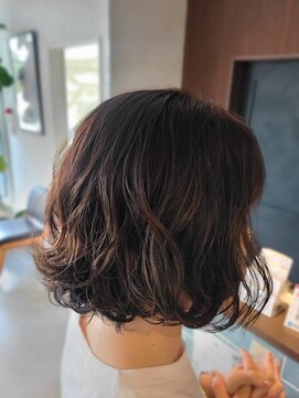 ディードア ヘア ヴィジョン(Ddoor hair vision) 大人ツヤ感ボブパーマ