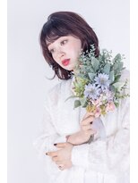 ブリング バイ スノードロップ 吉祥寺(BRING by Snowdrop)&nbsp;黒髪/グレーベージュ/レイヤーロング/前髪パーマ/吉祥寺