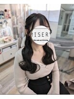 ミザリー(MISERY)&nbsp;ハーフアップ、ウェーブ巻き