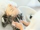 メロン 恵比寿(MERON)の写真/癒し空間で頭皮ケア♪首や腰に負担がないシャンプー台《YUME》を採用。極上マイクロ泡クリームヘッドスパ