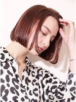 グラシアス(gracias) 似合わせカットデザインカラーオリーブベージュウェットヘア