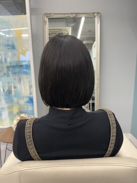 ネオリーブニコ 大井町店(Neolive Nico) 似合わせカット 切りっぱなし ボブ