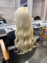 アッサンブレトウキョウ 月島店(Assemble Tokyo)&nbsp;抜きっぱなしブロンド/ブリーチのみ/ロング